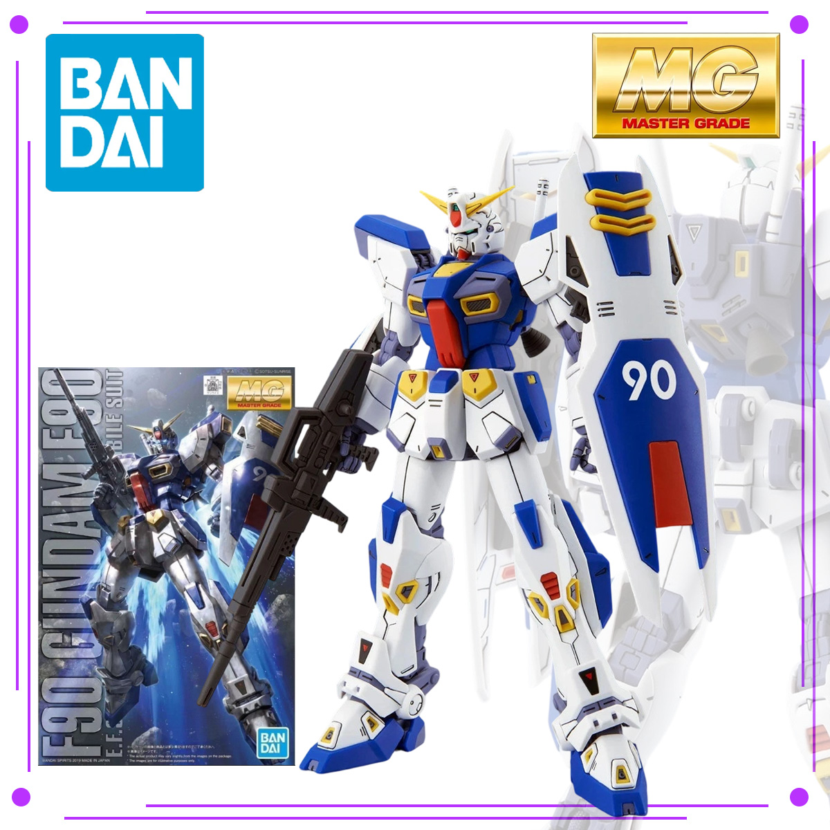 Bandai Original MG 1/100 Gunda - Gundam Model Mg recension och pris